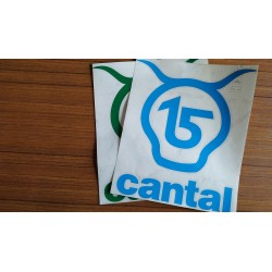 MOYEN Sticker Tête de vache