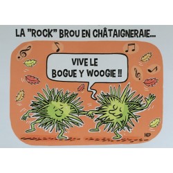 Carte Postale "La rock brou...