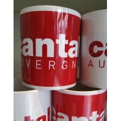 Mug rouge Cantal Auvergne