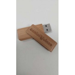 Clé USB en bois