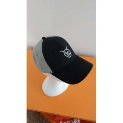 Casquette bicolore gris...