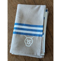 Torchons Salers 15 bleu