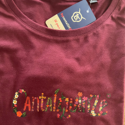 Tee shirt fleuri