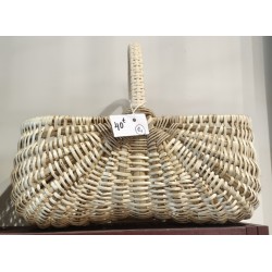 Panier osier pelé n°14